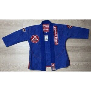 Gracie Barra Equipe GB Kimono Gi Jiu-Jitsu Size Youth Y2 Blue Top Only